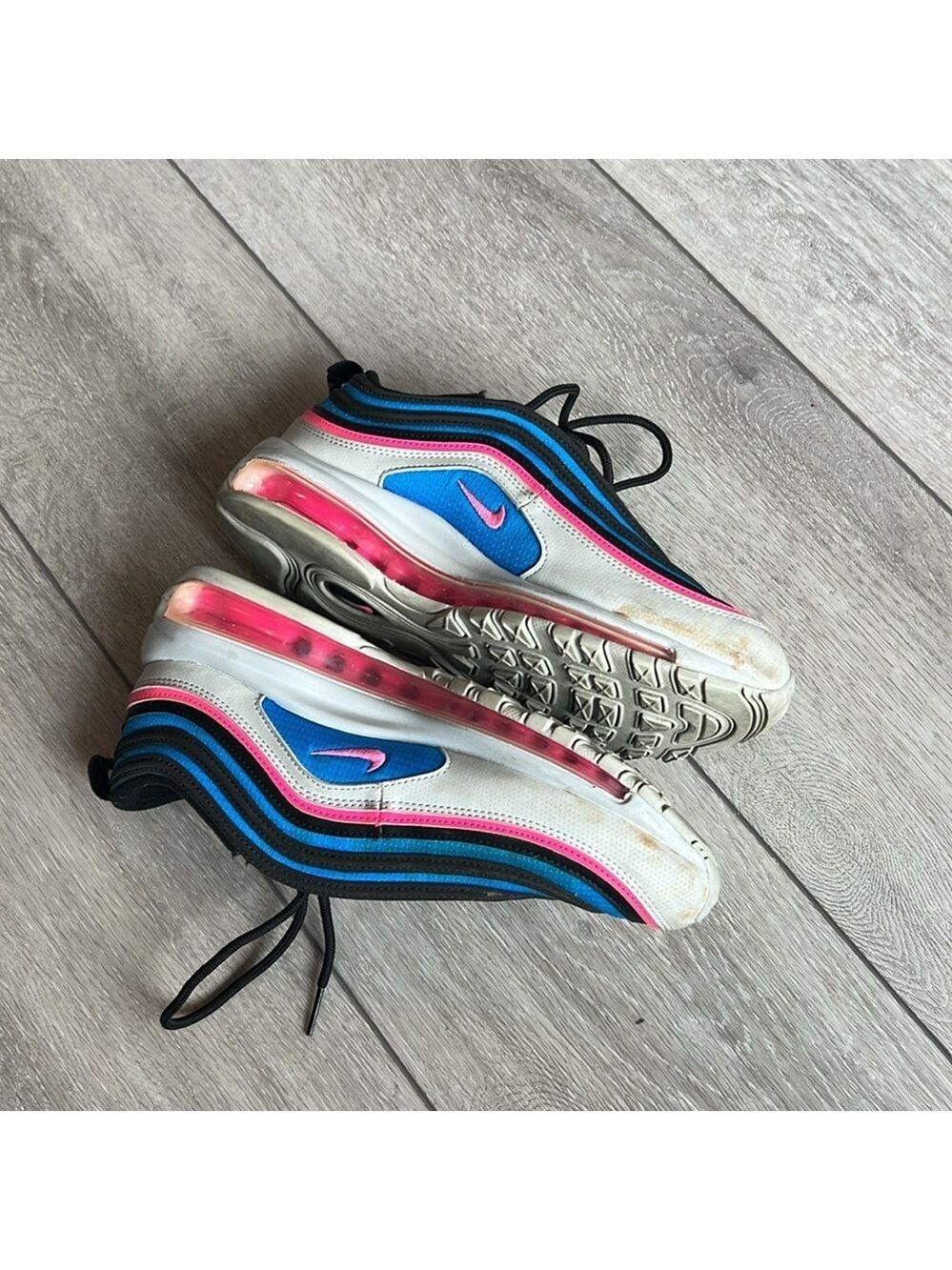 Nike air max 97 Multicolor pink blast Athletic Sneakers 6y women’s 7.5 - Picture 13 of 13
